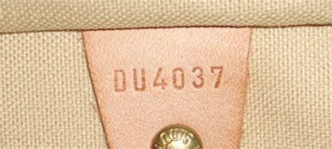 will a fake louis vuitton have date codes|louis vuitton date code chart.